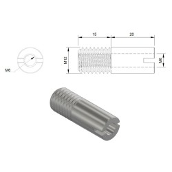 Adaptateur de guidon highsider - bmw