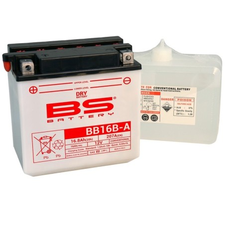 Batterie Honda Vf 1000 F Interceptor (sc15) Haute-Performance Avec Pack Acide - Bb16b-A