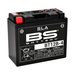 Batterie Aprilia Sportcity 125 Cube Sans Entretien Activé Usine - Bt12b-4