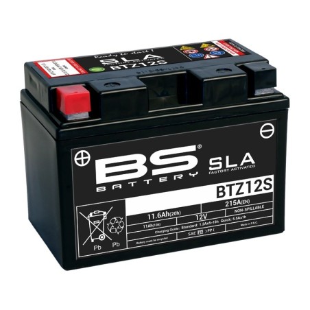 Batterie Aprilia Rsv4 R Abs Sans Entretien Activé Usine - Btz12s