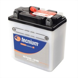 Batterie Honda Cg 125 (cg125) Conventionnelle Avec Pack Acide - 6n6-3b