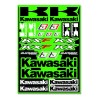 Planche de stickers  Kawasaki