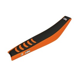 Housse de selle  Double Grip 3 noir/orange KTM