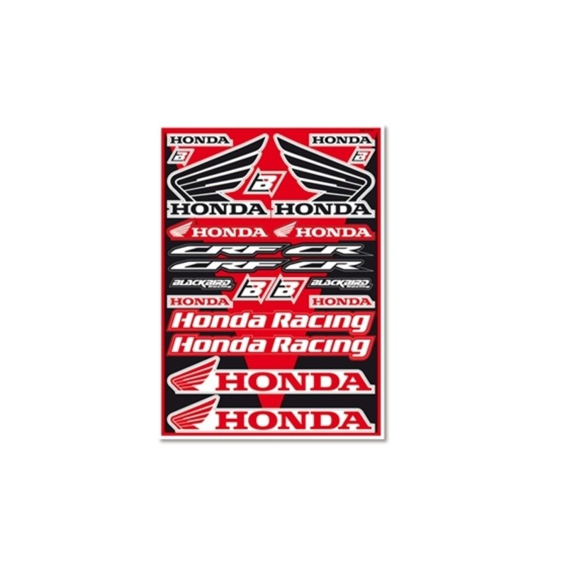 Planche de stickers  Honda
