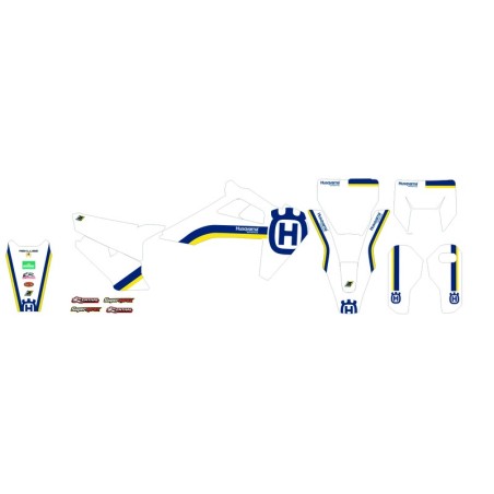 Kit déco complet  Retro - Husqvarna FC/TC/FE/TE