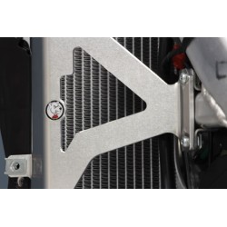 Protection de radiateur  aluminium  honda crf 250 r (me12)