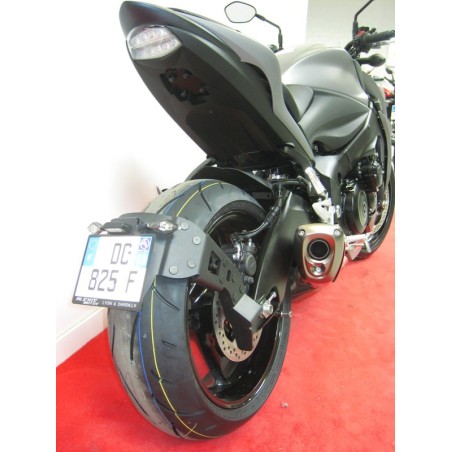 Support de plaque access design ''ras de roue'' noir suzuki gsx-s1000