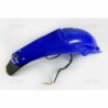 Garde-boue arrière + support de plaque avec feu UFO bleu Reflex Yamaha WR450F/250F