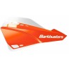 Kit protège-mains barkbusters sabre montage universel orange/déflecteur blanc