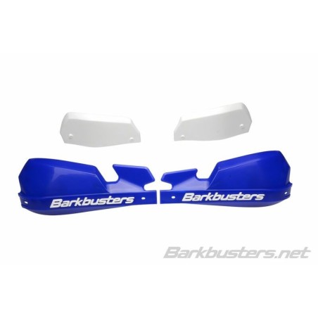 Coques de protège-mains barkbusters vps mx bleu/déflecteur blanc