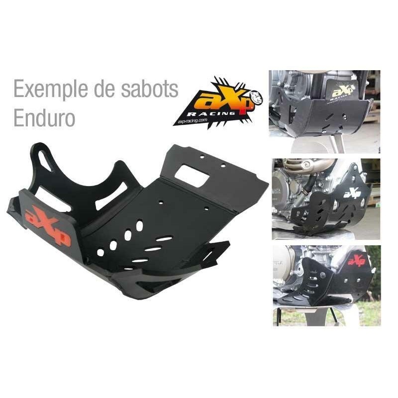 Sabot  enduro  ktm 250 exc e-starter