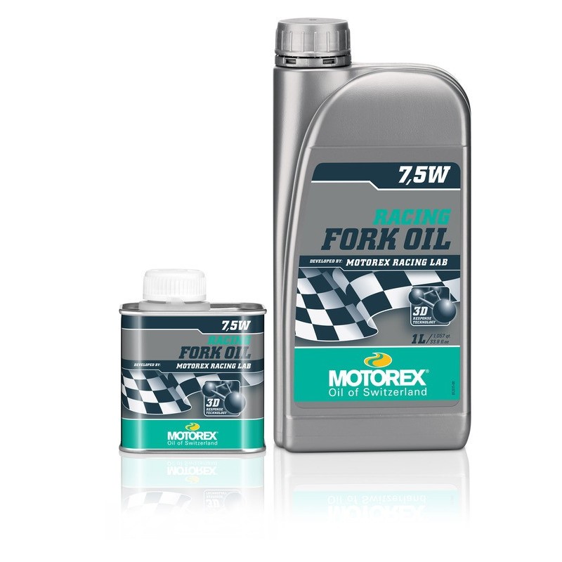 Huile de fourche motorex racing fork oil - 7.5w 250ml x12