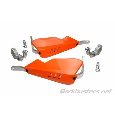 Kit protège-mains barkbusters jet montage 2 points guidon ø28,6mm orange